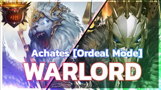 Lost Ark  Achates Ordeal mode Warlord [upl. by Adohr]