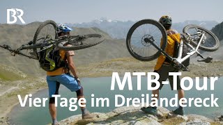 MountainbikeTour rund um Stilfser Joch Goldseetrail und Reschenpass  BergaufBergab  Doku [upl. by Nauqan]