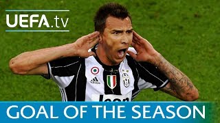 Mario Mandžukić  201617 UEFAcom Goal of the Season [upl. by Reste19]