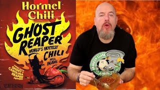 WORLDS HOTTEST CHILI  HORMEL GHOST REAPER WO DRINKING [upl. by Richara784]