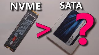 Are NVME SSDs EVEN Worth It NVME vs SATA [upl. by Eneiluj73]