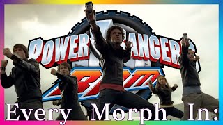 EVERY Power Rangers RPM MORPH EVER [upl. by Antonietta]