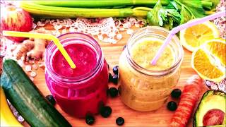 2 Easy Healthy Superfood Smoothie Recipes [upl. by Reprah272]