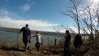 Hiking the quotGiant Stairs Loopquot in Palisades Interstate Park  Full Hike RAW Video [upl. by Heidy]