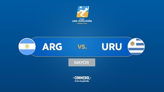 ARGENTINA VS URUGUAY  CONMEBOL LIGA EVOLUCIÓN FÚTBOL PLAYA  MAYORES [upl. by Ttcos794]