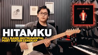 HITAMKU  Andra And The Backbone Instrumental Cover HQ Audio  New Version  Lirik [upl. by Dust]