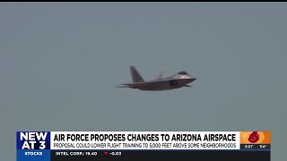 US Air Force wants to fly lower training flights in Arizonas skies [upl. by Lamson]