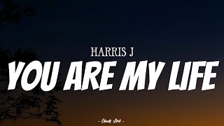 HARRIS J  You Are My Life   Video Lyrics [upl. by Ettenotna562]