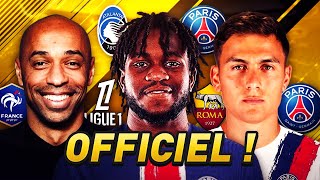 LES NOUVEAUX GROS TRANSFERTS DU MERCATO ESTIVAL 2024 [upl. by Annaerda910]