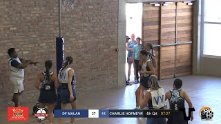 1st VII Netball 2024  DF Malan vs Charlie Hofmeyr [upl. by Aicen]