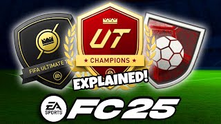 ONLY 15 GAMES 🤯 NEW FC 25 Champions amp Division Rivals System EXPLAINED  EA FC 25 Ultimate Team [upl. by Htide]