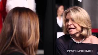 Carla Zampatti Interview at Fashion Week Australia [upl. by Giess66]