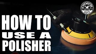 How To Use A Polisher  Car Detailing Basics  Chemical Guys  TORQX Dual Action Polisher [upl. by Andrel]