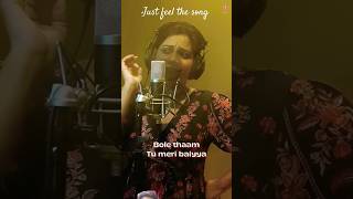 Dheeme dheeme chale❤️Just feel the song 🥰 song podcast music shreyaghoshal newsong shorts [upl. by Dnomrej563]