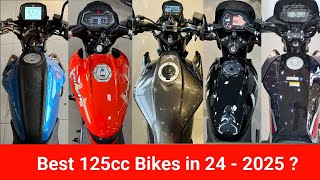 असली👑 राजा कोन Top 5 125cc Bikes buy in 2024  On Road Price Safety Comfort Features [upl. by Atterbury]