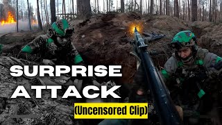 Azov Brigade Assaults Russian Trench and Takes Casualties clip KineticConcepts [upl. by Lewls]