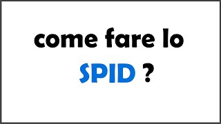 come fare lo spid [upl. by Everson904]