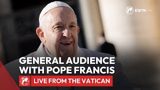 LIVE from the Vatican  General Audience with Pope Francis  April 3rd 2024 [upl. by Ellivnarg]