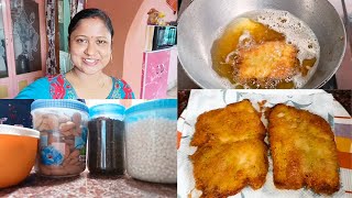 fish batter fry recipeফিস বাটার ফ্রাই রেসিপি।।Indian vlogger Tania Bengali vlog [upl. by Schlicher]