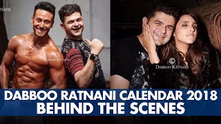 10 Exciting Behind The Scenes Photos From Dabboo Ratnanis 2018 Calendar  SpotboyE [upl. by Devinna]