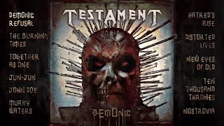 TESTAMENT  Demonic OFFICIAL FULL ALBUM STREAM [upl. by Azar104]