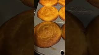 I baked Jiffy Cornbread Muffins Ate them with Butter shorts food cornbread [upl. by Lesab]