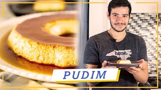 BRAZILIAN FLAN RECIPE  PUDIM  Brazilian Kitchen [upl. by Cacka]