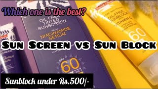 Sunblock Aur Sunscreen Main Kiya Fark Hai  Difference Between Sunblock amp Sunscreen in Urdu Hindi [upl. by Nolahp]