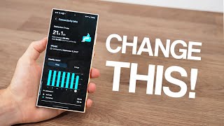 Galaxy S24 Ultra  Change These Settings IMMEDIATELY [upl. by Azzil38]