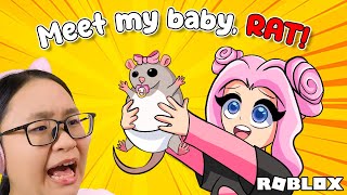 Roblox  Maple Hospital  My Baby is a RAT [upl. by Alta]