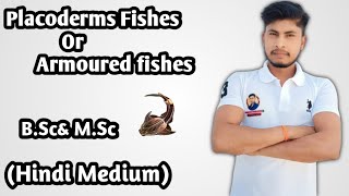 Placoderms Fishes  Full Complete QuestionHindi Medium [upl. by Lednor]