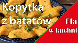 Kopytka z batatów [upl. by Llerahs]