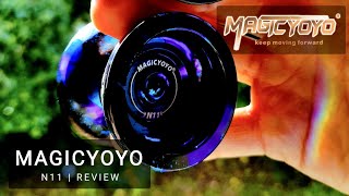 Magicyoyo N11 yoyo review yoyo [upl. by Namrehs455]