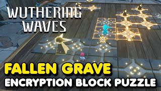 Wuthering Waves  Fallen Grave Encryption Block Puzzle Solution [upl. by Mcmahon477]