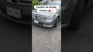 Cambio de aceite casero 🚗🤌🏻 turorial autos diy servicio cambiodeaceite [upl. by Alokin]