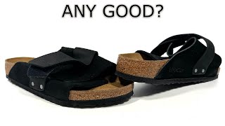 2023 Birkenstock Kyoto Sandal Black Review  Any Good [upl. by Bevan825]