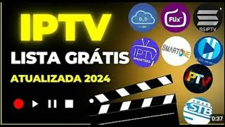 LISTA IPTV GRÁTIS ATUALIZADA 2024 [upl. by Raamal]