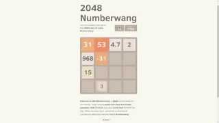 2048 Numberwang Style [upl. by Noffihc914]