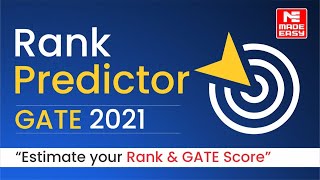 GATE Rank Predictor  MADE EASY  CE ME EE EC CSIT IN PI CH [upl. by Giglio]