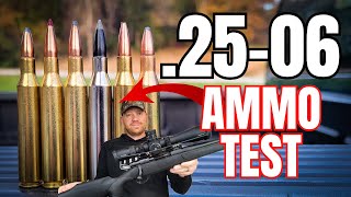 2506 Ammo Test Which one will win  Weatherby Vanguard Obsidian [upl. by Nissy]