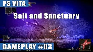 Salt and Sanctuary PS Vita Gameplay 3 Hagers Cavern [upl. by Denis693]