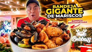 🤤PROBANDO la MEJOR BANDEJA GIGANTE de MARISCOS super económica [upl. by Aynekal946]