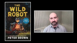 The Wild Robot interview Author Peter Brown on DreamWorks adaptation redesigning Roz and more [upl. by Sucramraj649]