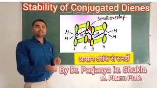 Stability of Conjugated Dienes  Structure of Conjugated Dene  Dienes Introduction BP 202T [upl. by Stinson]