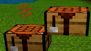 I CHANGED The Crafting Table In Minecraft shorts [upl. by Paget945]