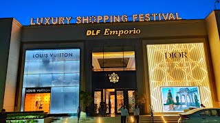 DLF Emporio Mall DELHI  INDIAS LUXURY MALL  Vasant Kunj  VLOG 2023 [upl. by Karyn]