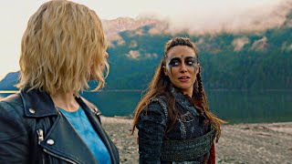 Clarke amp Lexa 7x16 part 2 HD [upl. by Ayatnohs]