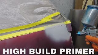 Spraying 2K High Build Primer [upl. by Naxor]