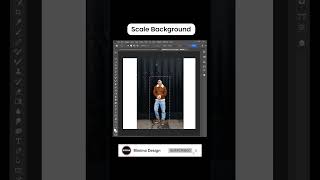 Background scaling in Photoshop Tutorial series Pt 35 [upl. by Merrili]