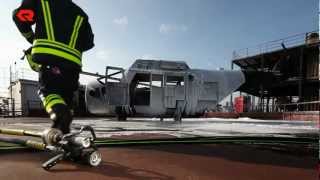 Rosenbauer POLY CAFS TWIN AGENT extinguishing system [upl. by Itirahc355]